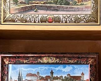 Vintage Lebkuchen Otto Schmidt Cookie Tin 