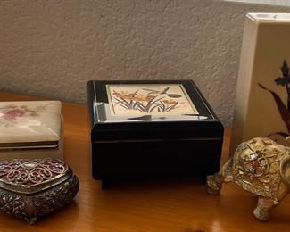 Assorted Jewelry Boxes