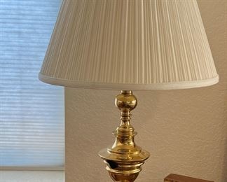 Brass Table Lamp pair