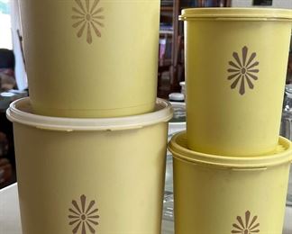 Vintage Tupperware Canister Set