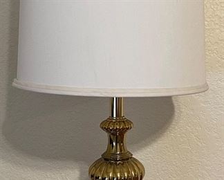 Brass Table Lamps pair