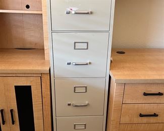 Contemporary Office Furniture (multiple items), File Cabinets