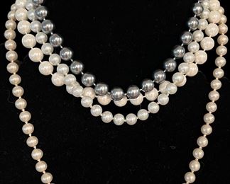 Assorted Faux Pearls 