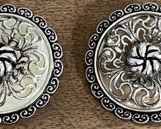 West Germany Scarf Clips x 2