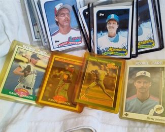 Randy Johnson Rookie Card Lot