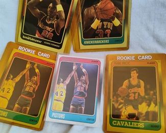 1988-1989 Fleer NBA Basketball Star Cards