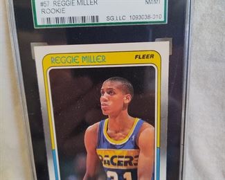 Reggie Miller Rookie Card
