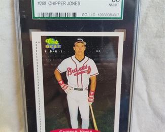Chipper Jones Rookie Card