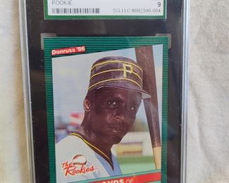 Barry Bonds 1986 Donruss The Rookies RC