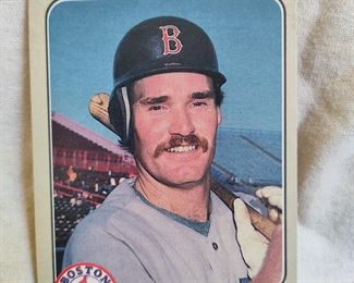 1983 Fleer Wade Boggs Rookie Card