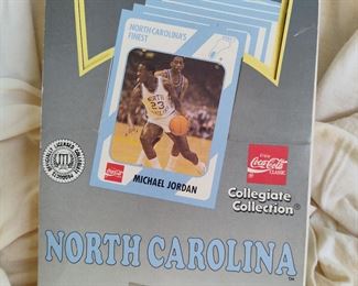 Unopened Wax Box Collegiate Collection North Carolina Tar Heels