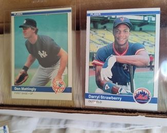 1984 Fleer Baseball Complete Set (Don Mattingly, Darryl Strawberry, RC
