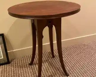 Vintage lamp table