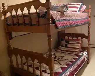 Maple bunk beds