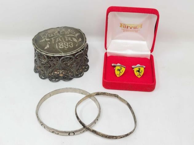 #52 • Ferrari Cufflinks, Bangels and Trinket Box