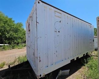 #112 • 20' Storage Container on Trailer