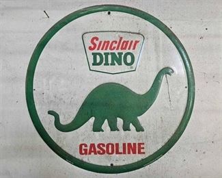 #142 • Steel Sinclair Dino Gasoline Sign
