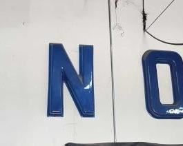 #168 • Large "SUNOCO" Gas Station Letters