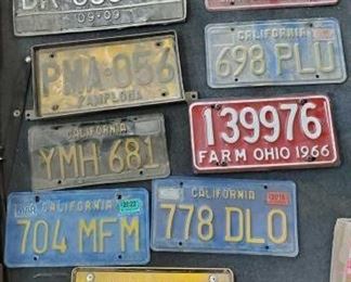 #186 • 10 License Plates