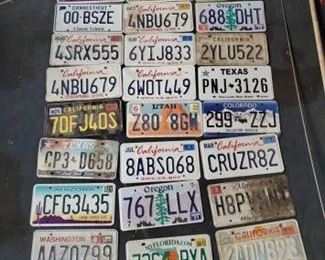 #188 • 35 License Plates