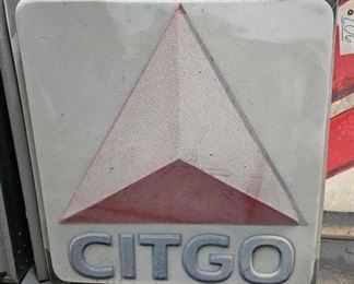 #206 • Large Plastic Citgo Gas Station Sign