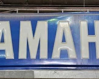 #222 • Large Plastic Yamaha Dealer Sign