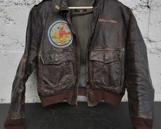 #382 • Vintage Type A-2 Leather Flying Jacket