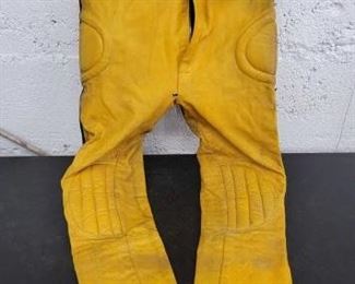 #422 • Vintage Leather Mobyke Riding Pants