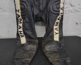 #436 • Vintage Yamaha Leather Riding Pants