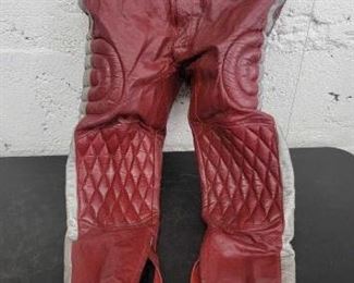 #446 • Vintage Leather Honda Riding Pants