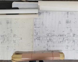 #601 • 1930s Factory Blue Prints for the Legendary Duesenberg Car and Auburn Posters