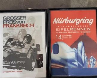 #612 • Vintage Racing Posters