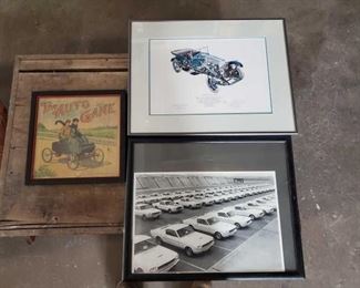 #636 • Automotive pictures and frames
