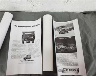 #666 • 4) 1960's Toyota Land Cruiser Article Posters