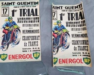#670 • 2) French Championship Motorcycle Racing poster