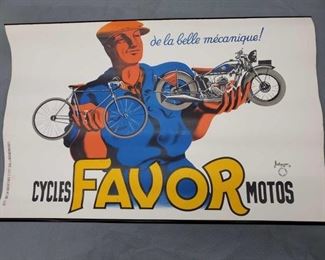 #678 • 8) FAVOR Motorcycle Posters