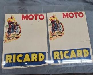 #696 • 2) Moto Rachard Motorcycle Posters