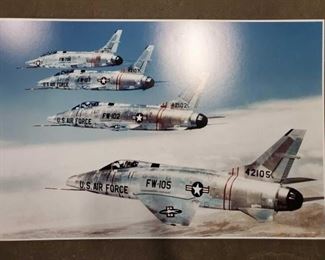 #746 • U.S Airforce F-100 Poster