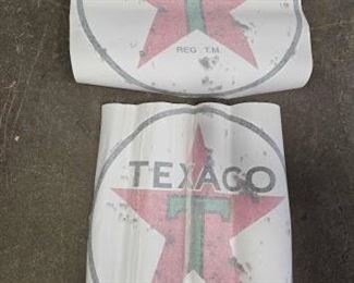 #838 • 2 Texaco Vinyl Stickers