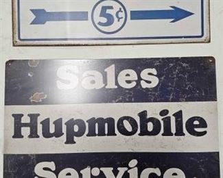 #844 • Public Telephone and Hupmobile Signs