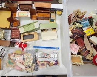 #920 • Original Vintage Miniature Furniture and Toys