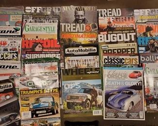#952 • 62 Miscellaneous Magazines Automotive, Survival, and Firearms