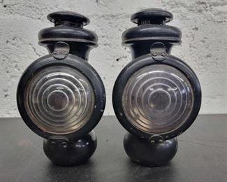 #1100 • Pair of Ford Model T Headlights