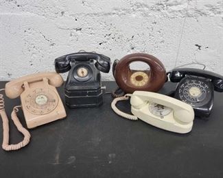 #1128 • Vintage Stromberg Carlson Crank Phone, Rotary Phones and More