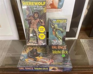 #1212 • 3 unopened Monster Models