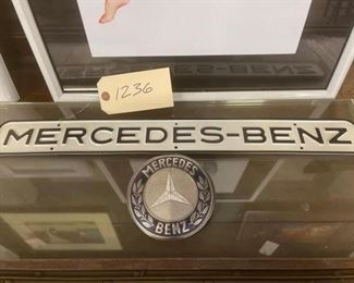 #1236 • Mercedes Emblem and Mercedes Sign