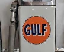 #2000 • Restored Bennett Gulf Oil Corp Gas Pump