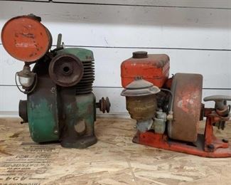 #2048 • 2 Vintage Mini Bike Motors