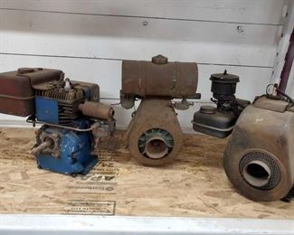 #2050 • 3 Vintage Mini Bike Motors