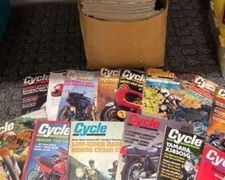 #2132 • 70s/80s Cycle Magazines